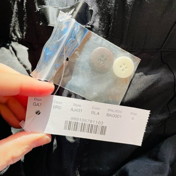 NWT J. Crew Pan Trouser High Rise Straight Leg Surplus Pocket Patch Utility Wide - Picture 10 of 14